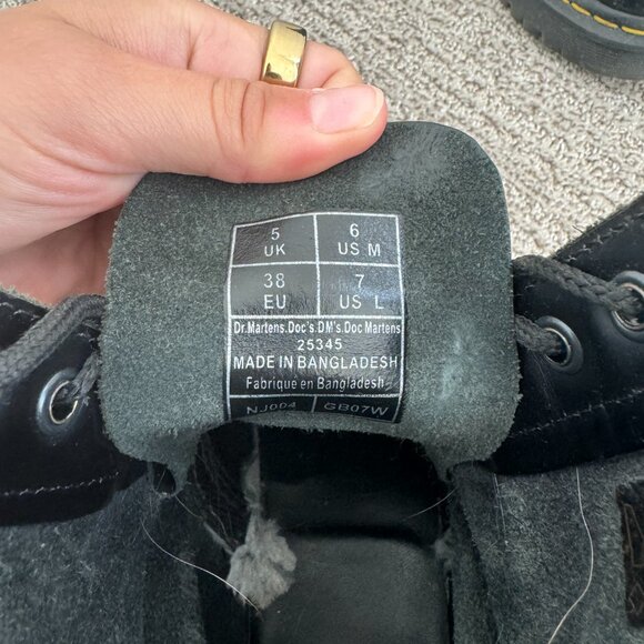 Womens 1460 Bex Black Doc Martens Size 7 - Picture 6 of 7